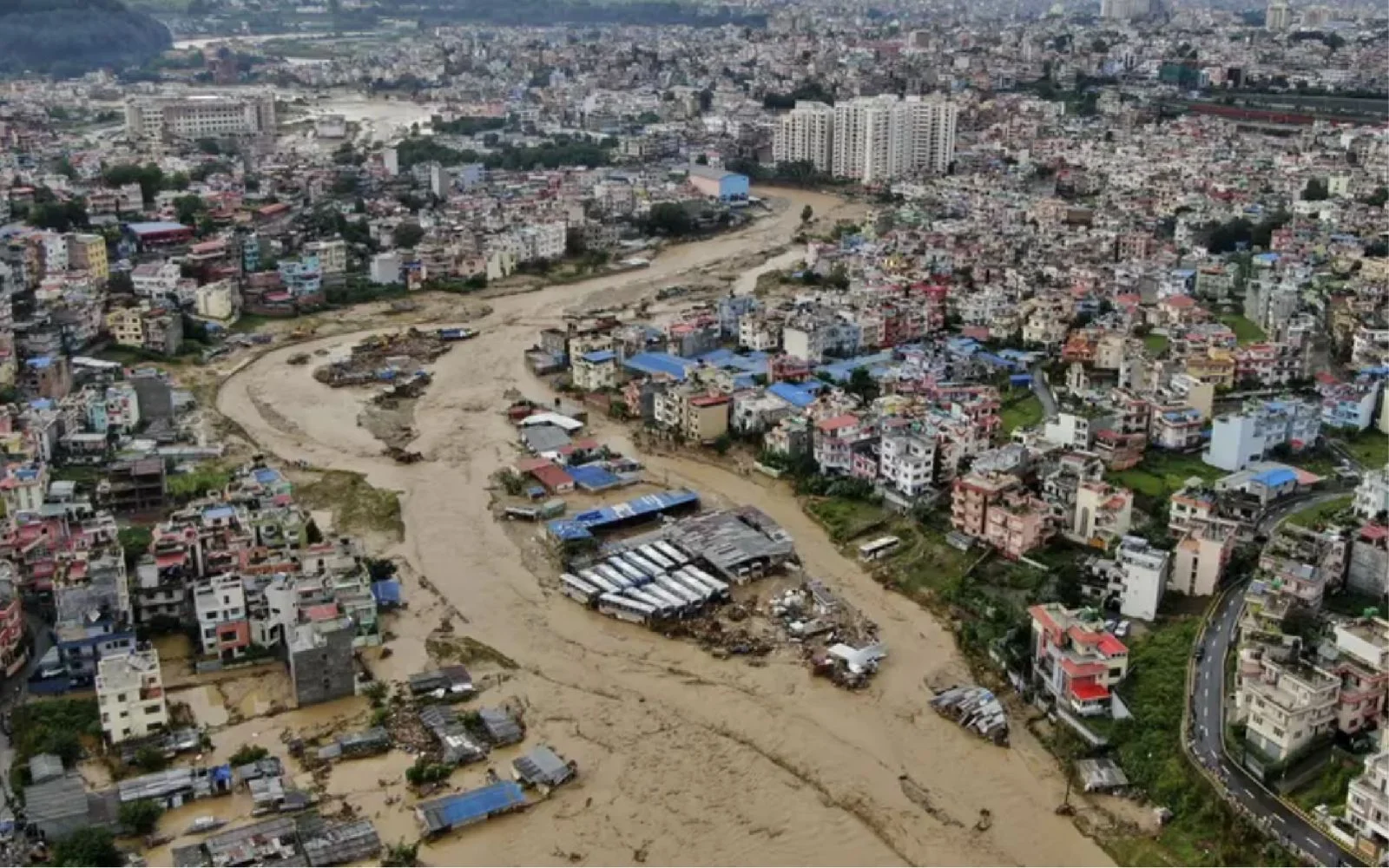 Deluge on the eve of Dashain