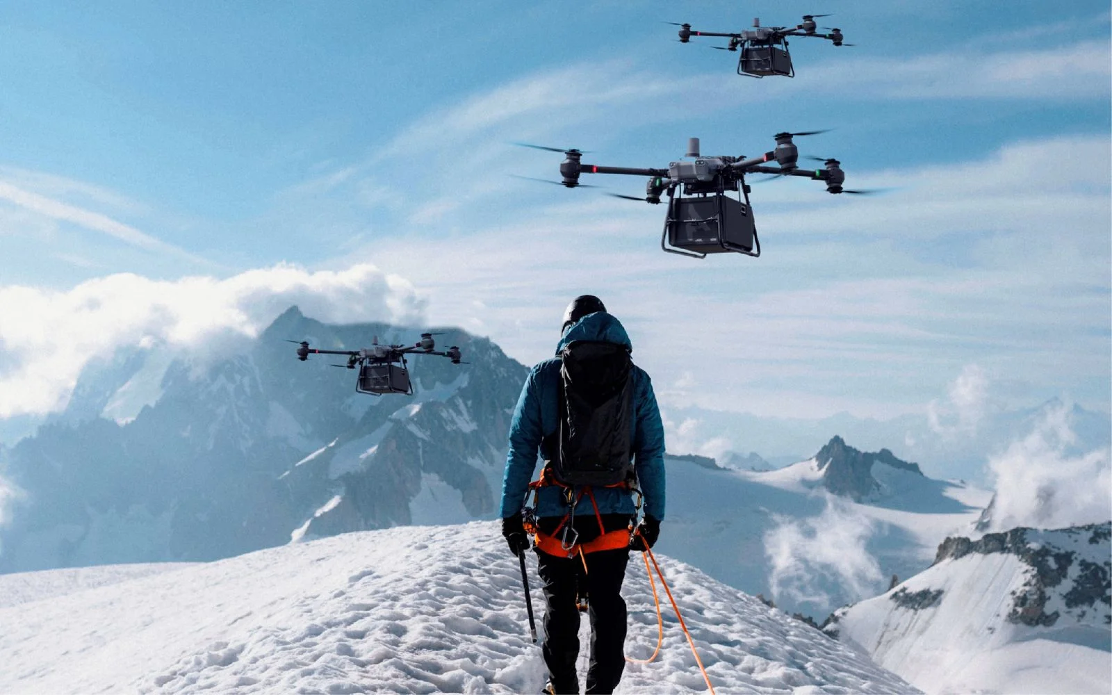 Drones diminish danger and do the hard work