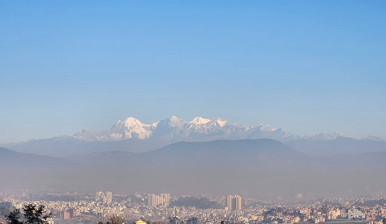 Smog blankets the valley