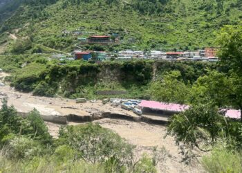Glacial lake outburst triggers devastating flood in Nepal-China border