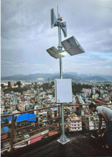 Lalitpur Installs Early Flood Warning System