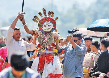 Sikali Jatra: The Festival That Replaces Dashain in Khokana 