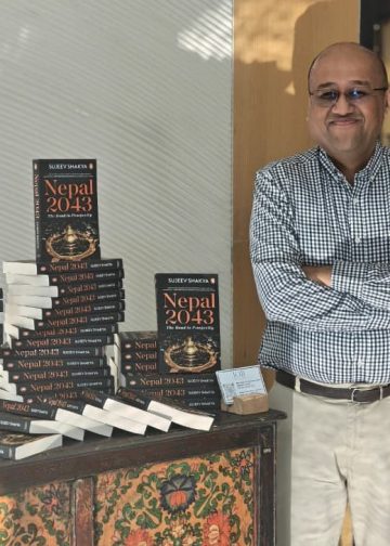 Sujeev Shakya Launches ‘Nepal 2043: The Road to Prosperity’
