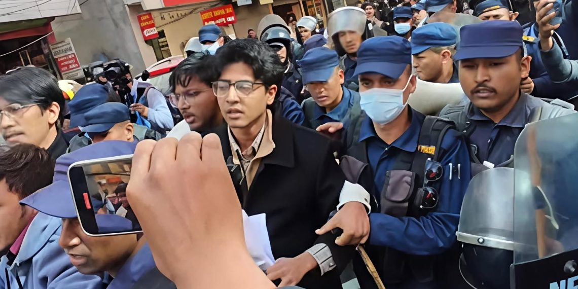 Gen Z Protest at Singha Durbar 