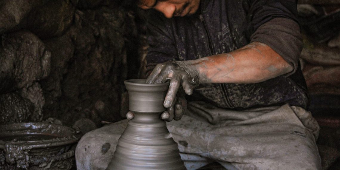 The Gritty Sensation of Handling Clay