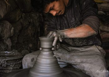 The Gritty Sensation of Handling Clay 